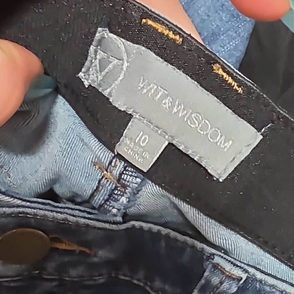 Wit & Wisdom Dark Blue Skinny Jeans - Picture 4 of 4